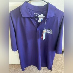 NWT Antigua purple polo / Men size Medium